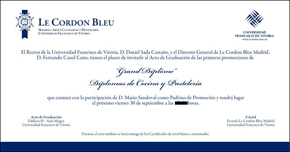invitacion evento Le Cordon BleuWeb