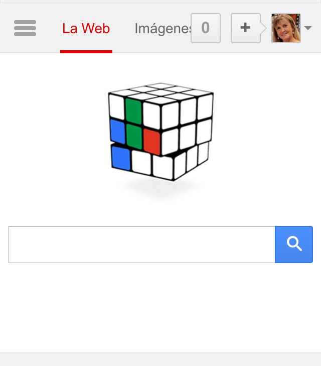 Rubik cube en google