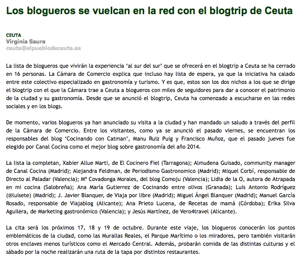 Viaje a Ceuta Al Sur Del Sur