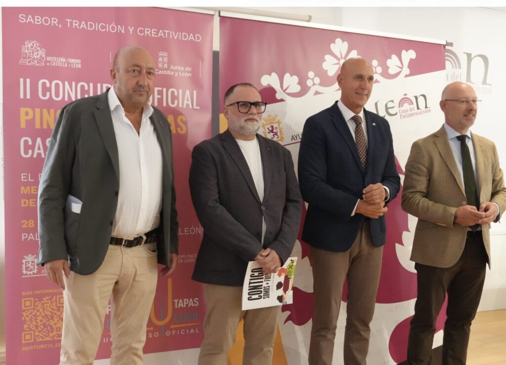 II Concurso de Pinchos y Tapas de Castilla y León, presentación en León